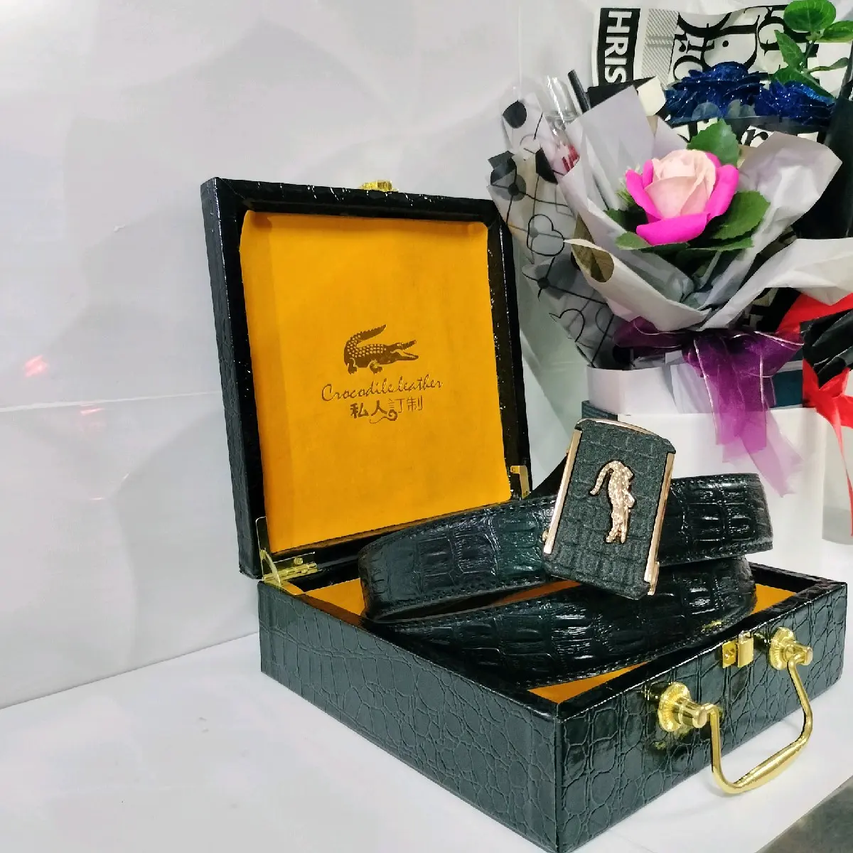 Dây thắt lưng nam full box, dây thắt lưng hợp thời trang