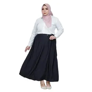 Jumbo Rok Polos BB 80-130kg | XXL - XXXXXL | Bahan Polo Linen Karet Belakang Variasi Kancing | Bisa Formal, Casual & Santai