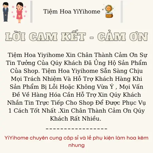 Lẻ 10 Sợi Kẽm Nhung Loại 1 Làm Hoa Handmade, Đồ Trang Trí Decor, Đồ Chơi Cho Bé DIY YiYihome 7