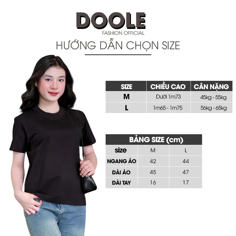 Áo Thun Tay Ngắn 100% Cotton Form Tee Cơ Bản A002 Nữ Top 5