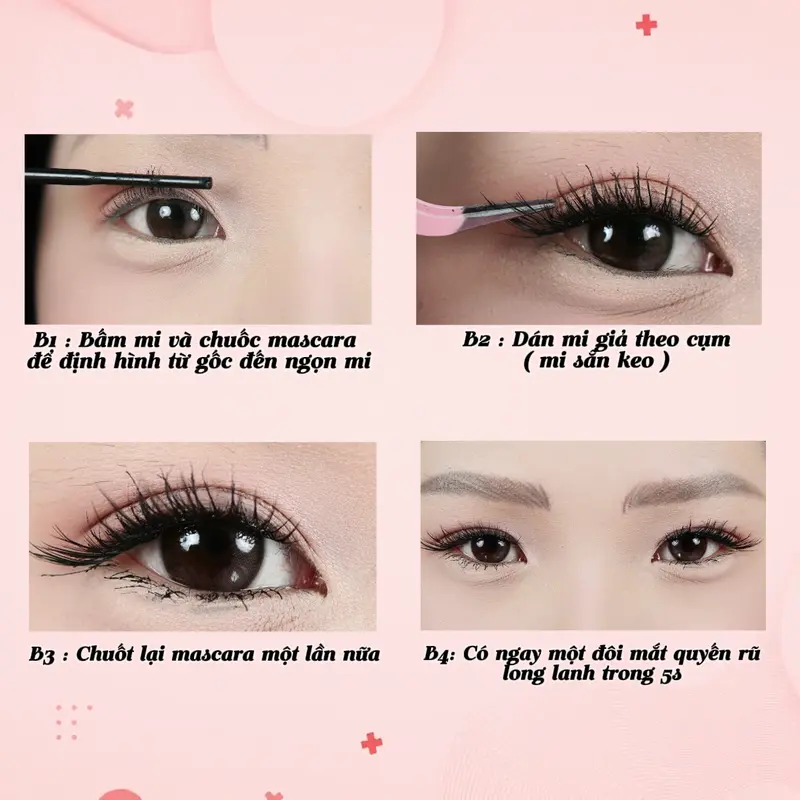 Mi Giả  -  Mi Dưới JYD  -  Sẳn keo tiện lợi 4