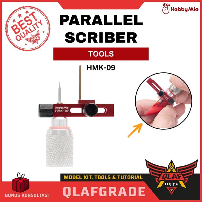 Gambar Parallel Scriber Equidistance HMK-09 Hobby mio - alat bantu scribing detailing model kit gundam dari Wahkhilaf Kota Surabaya Tokopedia