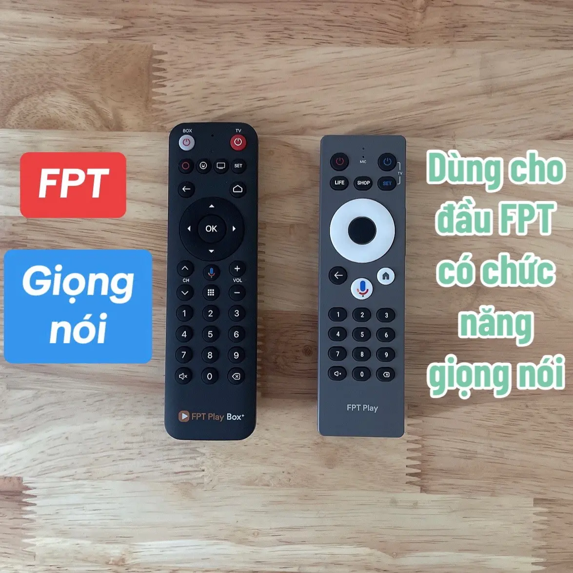 Remote Điều khiển FPT play box giọng nói hàng cao cấp