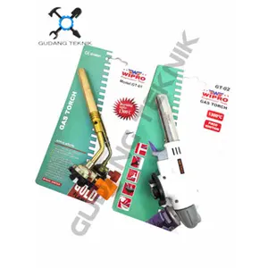 Gas Torch GT01 GT02 GT03 WIPRO / Kepala Pematik Api Gas Portable Kepala Gas Pembakaran Manual -  Flame Gun Blow Ignition Manual WIPRO GT 01 02