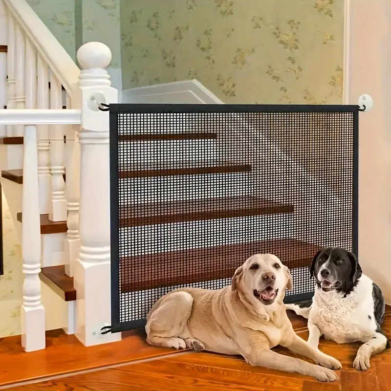 Pet Isolation Fence Balcony Cat Isolation Network Fence Indoor Barrier Safety Protection Punch-Free Blocking Chicken and Duck Net