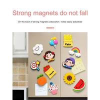 Gambar 【Apligod】Stiker Kulkas Magnet Lucu Kartun Tempelan Tidak Memudar Stiker Magnet Lem Lembut PVC Kreatif - Watermelon dari Apligod Kota Bekasi 4 Tokopedia