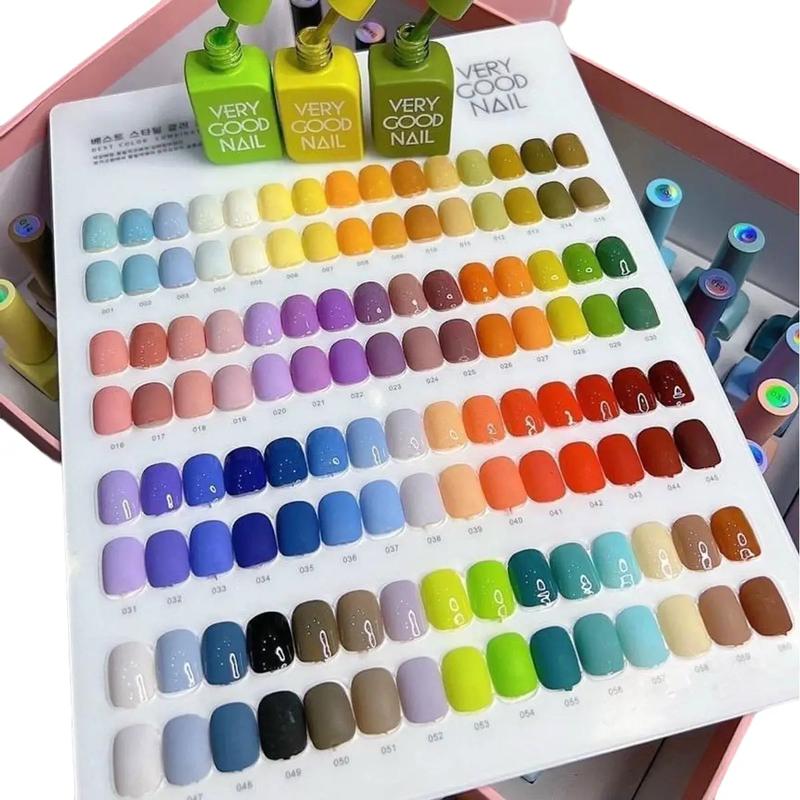  Set Sơn Gel Verygood Nail 60 Màu Kèm Bảng Màu Và Base Top - Nữ Women 