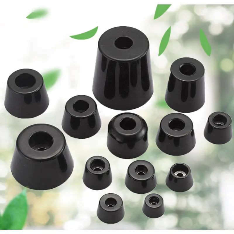 Đệm cao su chân bàn, chân loa chống rung chống ồn có lỗ bắt ốc 0