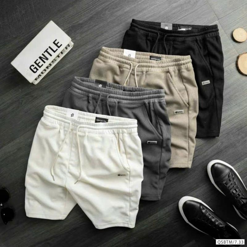 ( Mã 07 ) Combo 3 -4 Quần short nam nữ cao cấp chất vải tổ ong mặc thoáng mát Menswear
