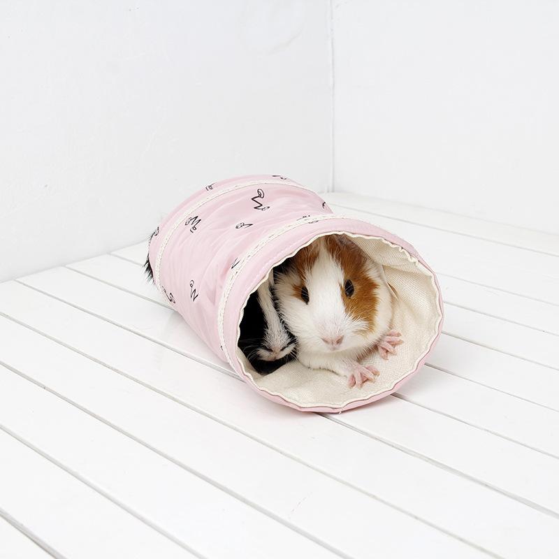 Product Introduction of Hamster Guinea Pig Tunnel Toy Pet Cages Hedgehog Tube Chinchilla House Cave Small Animals Pet Products Rat Mouse Funny Toy 18