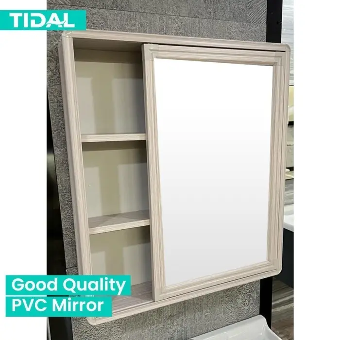 Wastafel Kabinet Kamar Mandi SET Cermin Mnimalis Modern Tidal TD066 2