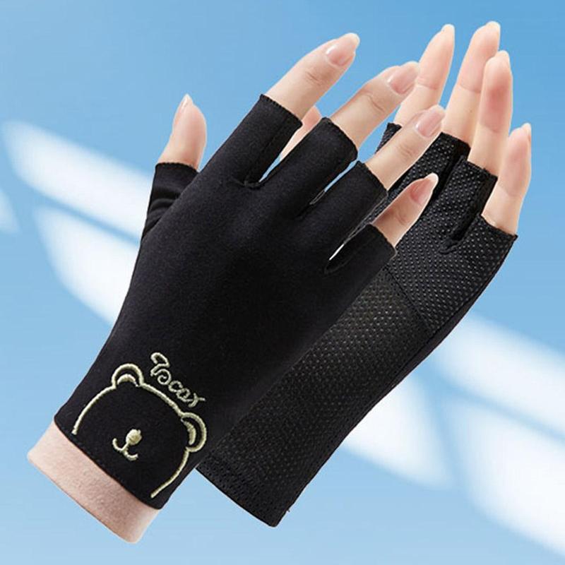 Product Introduction of Găng Tay Chống Nắng, Hở Ngón Tay, Dành Cho Nữ, Mỏng, Chống Tia UV, Co Giãn, Thoáng Khí, Thích Hợp Lái Xe, X5E3 18