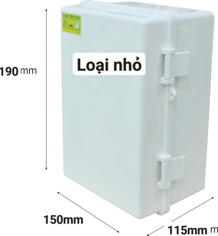 Tủ điện chống nước ABS Hộp kỹ thuật Lihhan HKT01(loại nhỏ) HKT02 ( loại lớn) Hộp nhựa kín nước LIHHAN cao cấp, hộp kỹ thuật chống nước, dùng để các thiết bị điện ngoài trời, tủ điện cao cấp chống nước