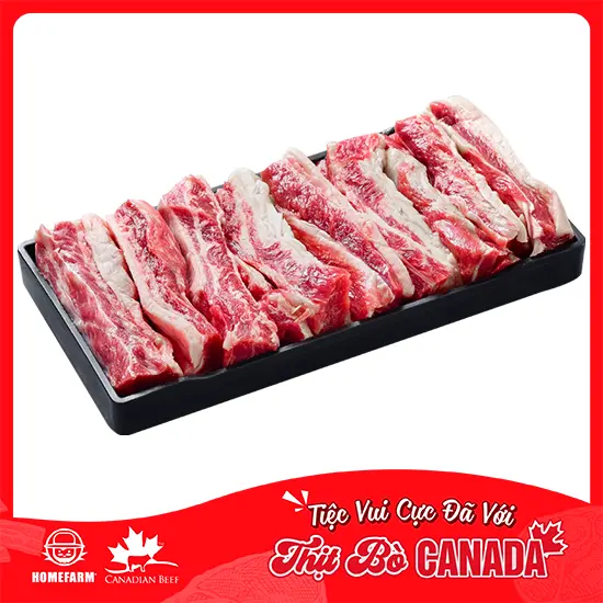 [MEGA SALE 5/5] Dẻ sườn không xương bò Canada (Rib Finger) 500g