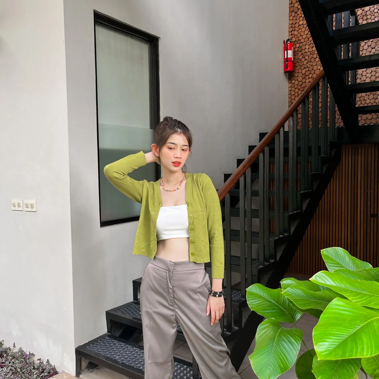 Atasan Wanita Nancy Cardigan by Feluve.id