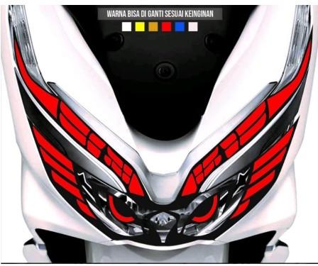 Product Introduction of Stiker CUTTING STIKER MATA ELANG LAMPU PCX 150cc Motor st iker 21