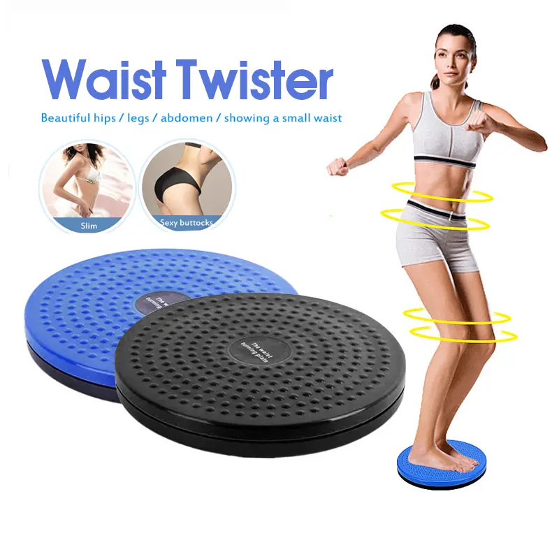 Waist Twisting Disc Health Massage Twister Plate  Waist Twister Balance Board Shaping Up to 100KG Load Body  Foot Massage Home Sports Fitness Waist Rotating Plate Sports Exercise acupressure  board