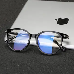 Anti Radiasi Fashion Wanita Pria Frame Ringan Lensa Bening