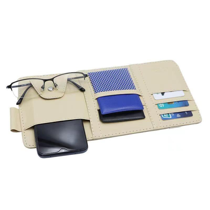 Product Introduction of [Meta] Sun Visor Car Organizer Tempat Card Holder Mobil Tempat Kartu Mobil Dompet Stnk Aksesoris Mobil 29