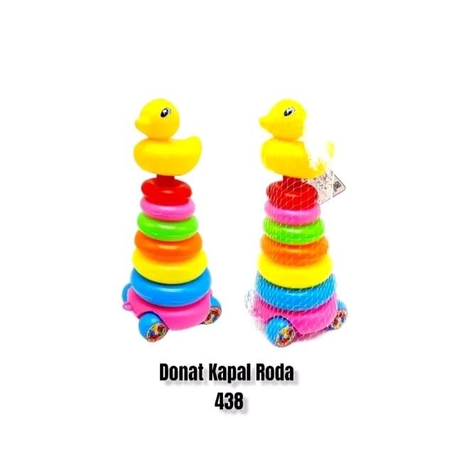 Mainan edukasi donat 8 ring bebek_ mainan anak 0