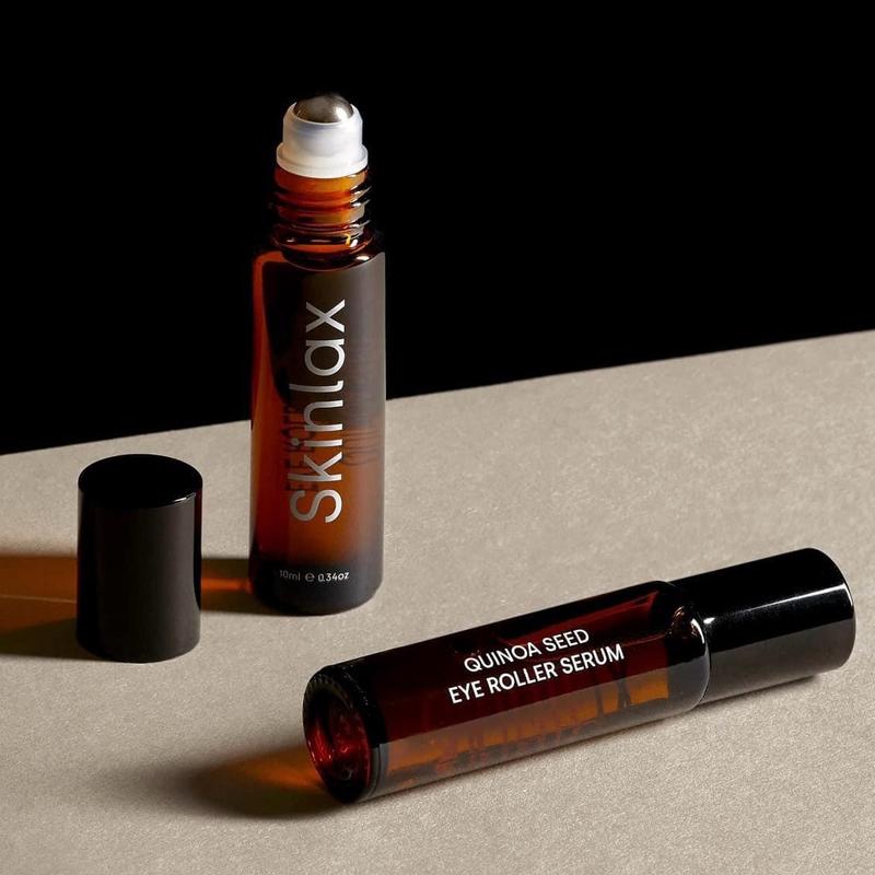 Tinh Chất (Serum) Dưỡng Mắt Dạng Lăn Chiết Xuất Hạt Diêm Mạch SKINLAX 10ml Mẫu Mới 2024 Nam Nữ Đều Sử Dụng Được eyeserum Collagen