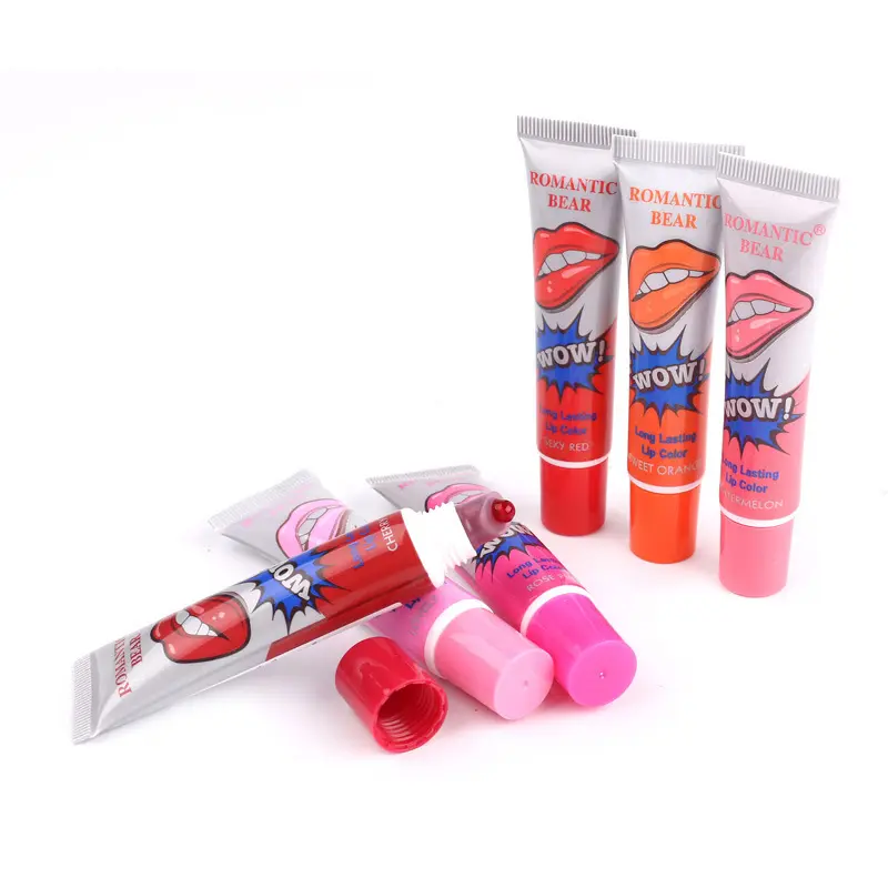 Makeup Is Not Easy to Take off Lip Gloss Tear and Pull Lipstick Lip Gloss Cosmetics