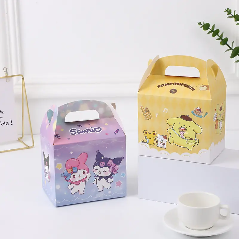 Hộp quà tặng sinh nhật cho trẻ em /Hộp kẹo Hello Kitty Melody Kuromi 4