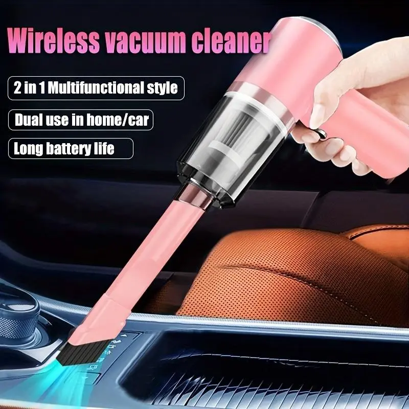 3000pa Car Handheld Wireless Vacuum Cleaner, 1 Piece USB Rechargeable