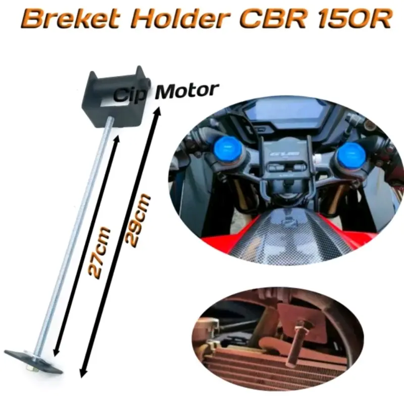 Breket Holder Hp CBR150R GSX bracket Holder Hp Di Komsetir 0