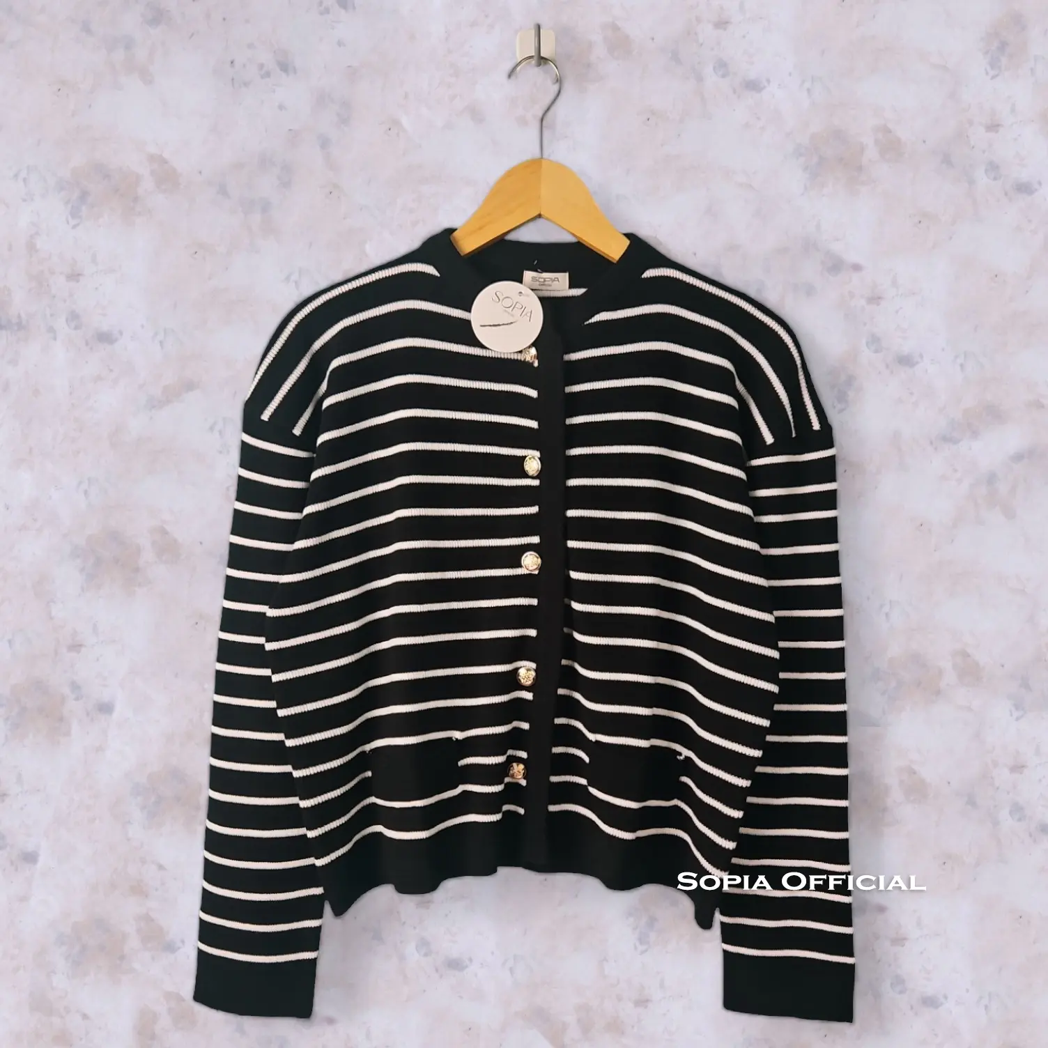 Bianca Cardigan Knit - Kardigan Rajut Wanita Knitwear Atasan