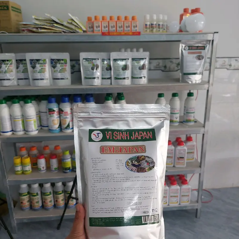 men vi sinh  EM JAPAN gói 1kg chuyên dùng nuôi quảng canh 2