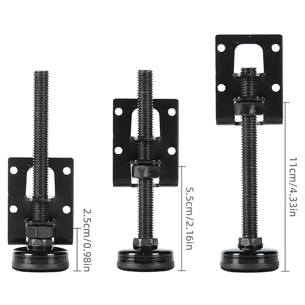 4Pack Heavy Duty Leveling Feet Furniture Levelers Adjustable Furniture Feet