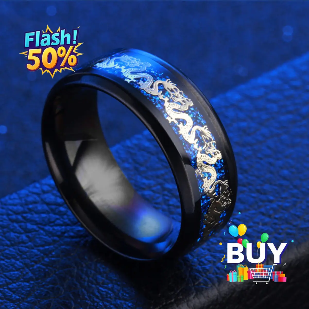 Nhẫn Nam, Phong Cách Hàn Quốc, Cá Tính, Thiết Kế Đậm Và Đẹp, Nâng Cao, Giá Cả Phải Chăng, Sang Trọng, Wowen, Hàng Có Sẵn Cho Năm 2025, Bán Chạy, Bán Chạy