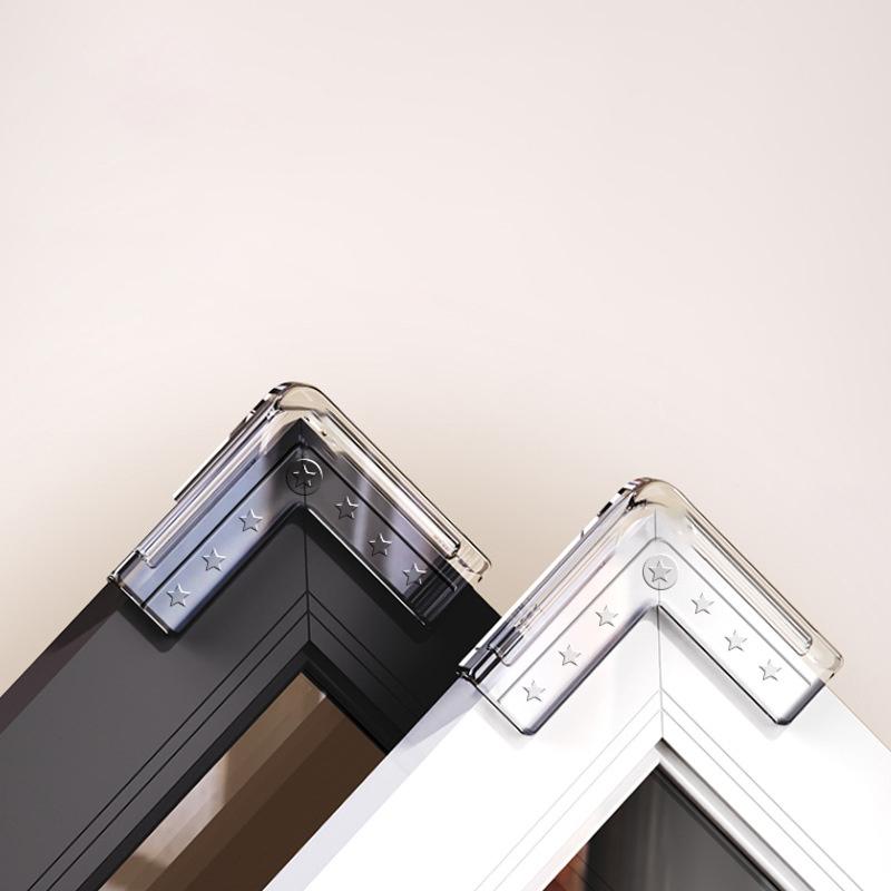 Bảo vệ góc an toàn cho đồ nội thất bằng silicon, 2 miếng, dải cạnh, góc nhôm, Windows , Bảo vệ đầu chống va chạm cho trẻ em Voi Kem 3