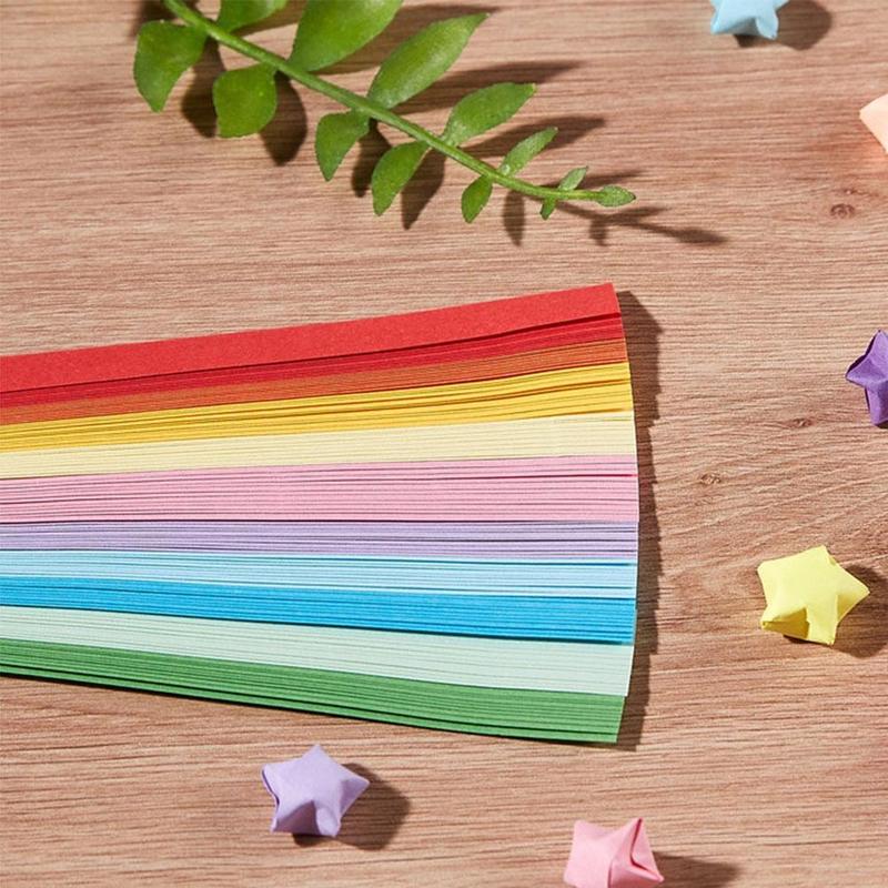 Product Introduction of Mini Star Wishing Bottle Creative Origami Star Plastic Bottle Transparent DIY Craft Plastic Jar Five-pointed Star Glass Storage Bottle 21