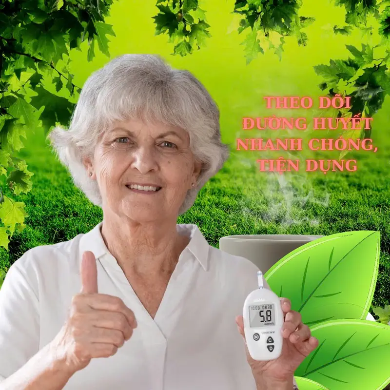 Máy Đo Đường Huyết SINOCARE Safe Accu Đo Nhanh Chính Xác Bảo Hành Trọn Đời may do duong huyet 8