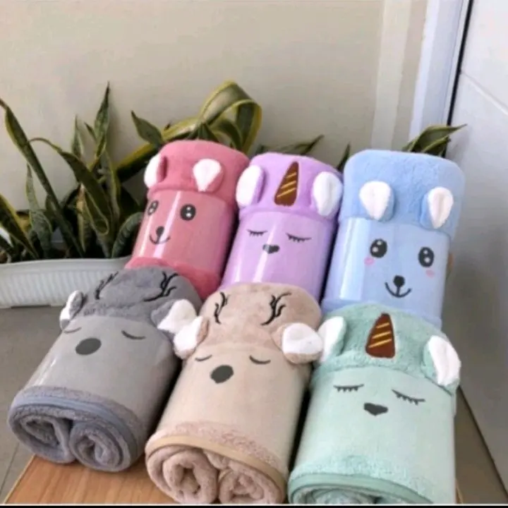 HANDUK BAYI KARAKTER MICROFIBER SUPER HALUS Bayi 0