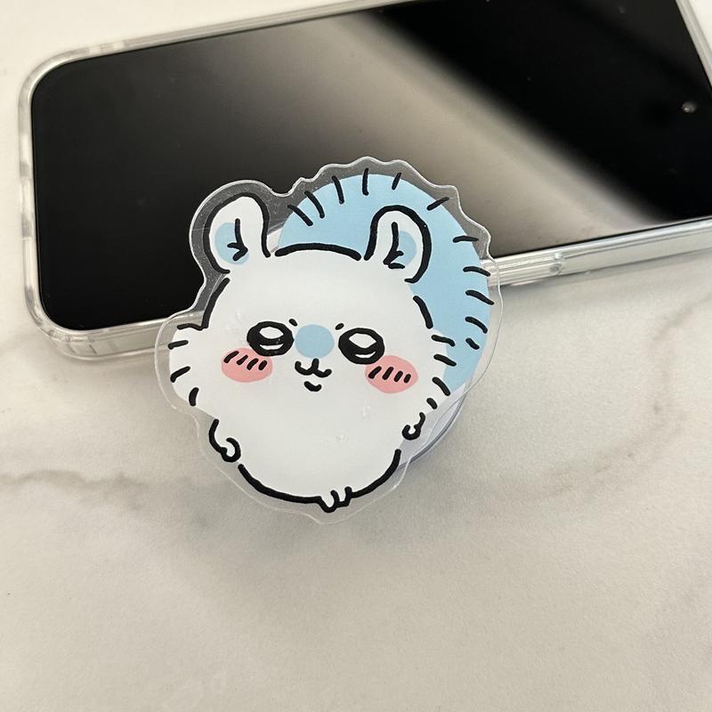 Product Introduction of Japanese Cartoon Chiikawa Magnetic Suction Bracket Cute Giikawa Lazy Bracket opposite Sex Epoxy Airbag Bracket 11