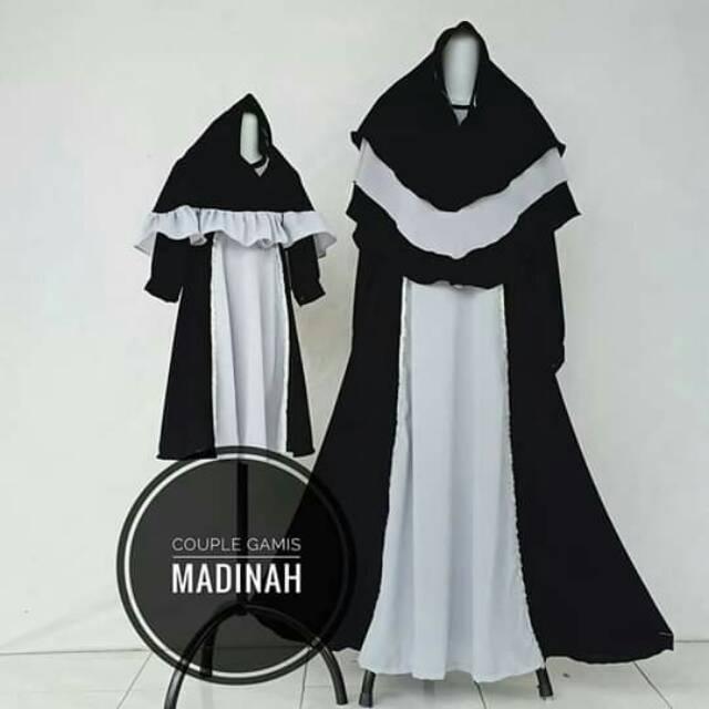 Set Family Gamis Madina Couple Keluarga Seragaman usia 0 - dewasa 1