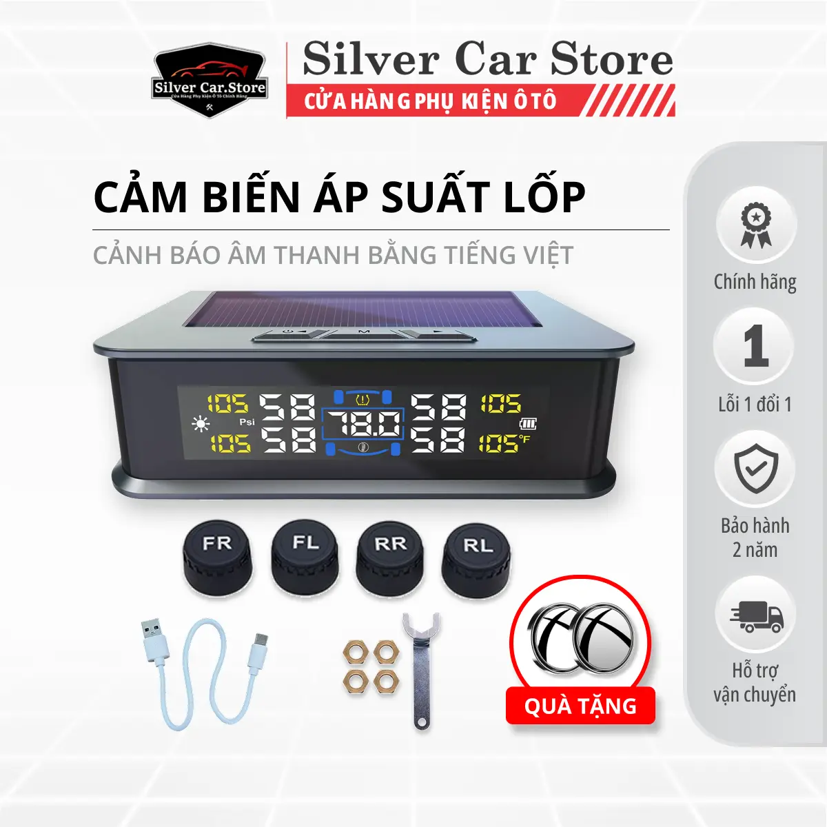 Cảm Biến Áp Suất Lốp Ô Tô Phiên Bản Mới T15 .TPMS Chính Hãng