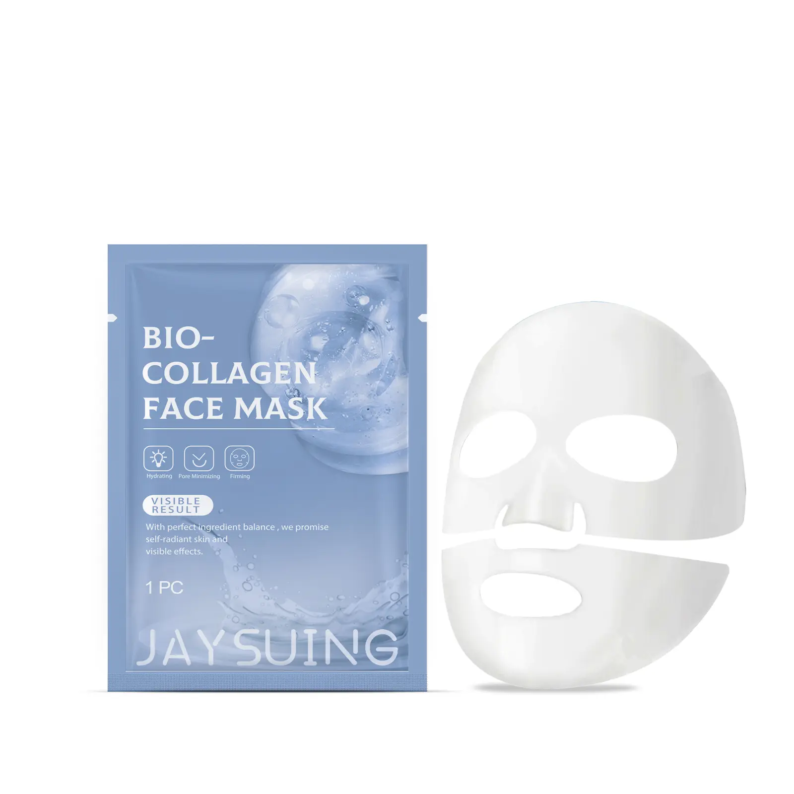 Jaysuing Collagen Hydrating Mask Fading Wrinkle Hydrating and Firming Moisturizing and Improving Skin