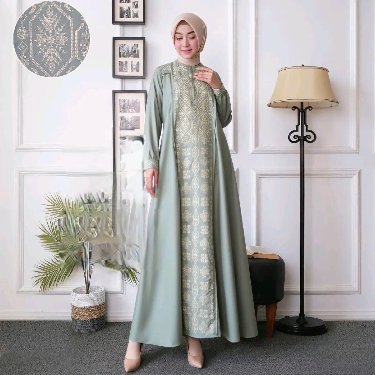Gamis fashion bahan katun toyobo adek di pakai/gamis harian/gamis pesta/gamis payet/gamis hari raya/nyaman di pakai