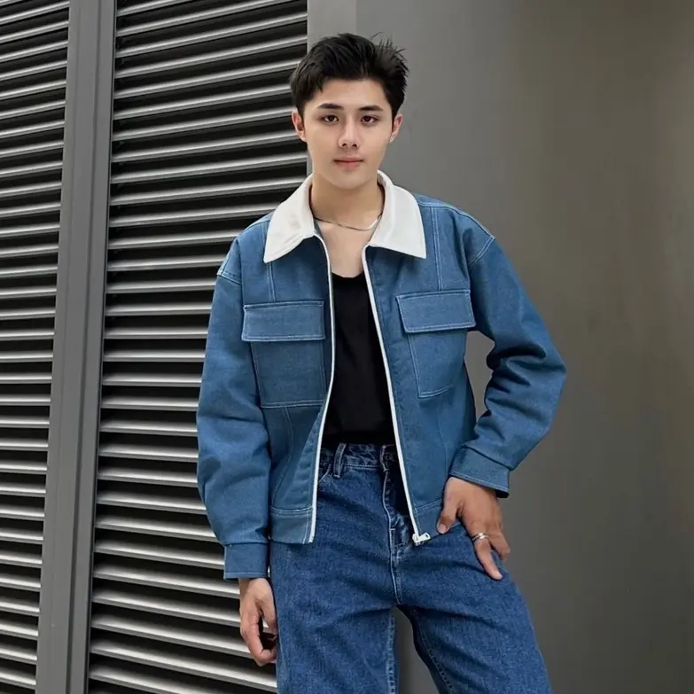 Riin.B - Jacket Jean - Short Thiết Kế