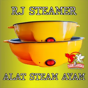 RJ Steamer Alat Steam Ayam Kitchenware  penghangat kulit ayam bahan teflon dan Plastik menghangatkan dan melunturkan otot ayam