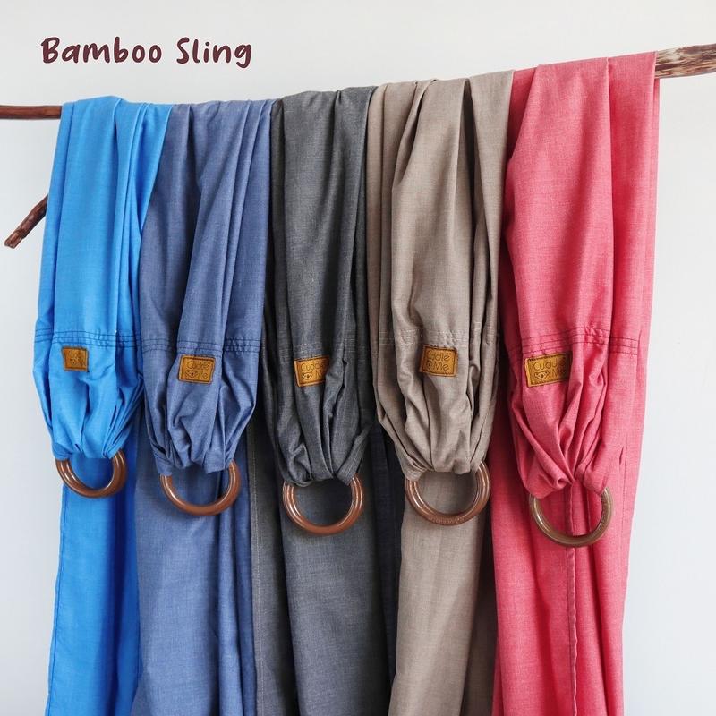 Product Introduction of [COD Bonus Hadiah] Gendongan Bayi Ringsling Cuddleme Bamboo Gendongan Bayi Newborn 2