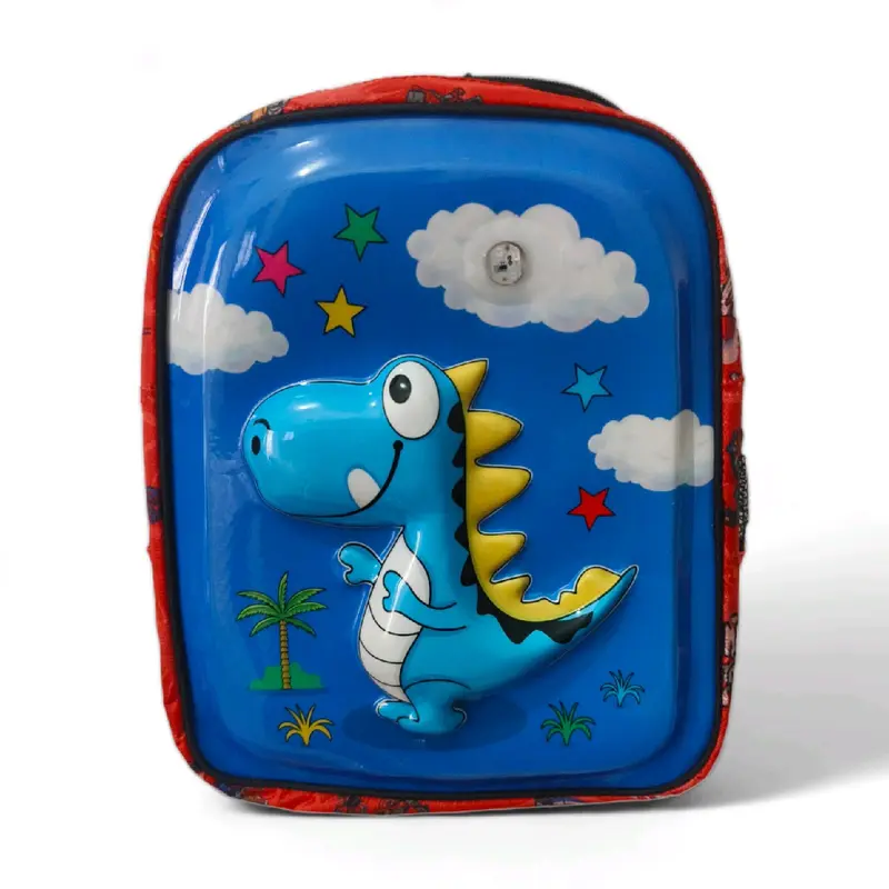 VILANO TAS SEKOLAH ANAK TK LAKI-LAKI KARAKTER 3D TIMBUL BERLED KARAKTER PORORO TAYO ASTRONOT DINO BOBOBOY 4