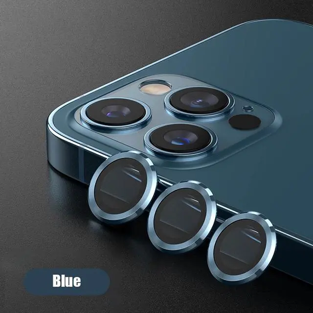 Kính Bảo Vệ, Chất Liệu Kim Loại, Dành Cho iPhone 15, 14, 13, 12, 11, Pro Max Và 12, 13 Mini, 14Plus Và 14Pro Max, Kính Bảo Vệ Ống Kính Máy Ảnh, Bao Gồm Phim 7