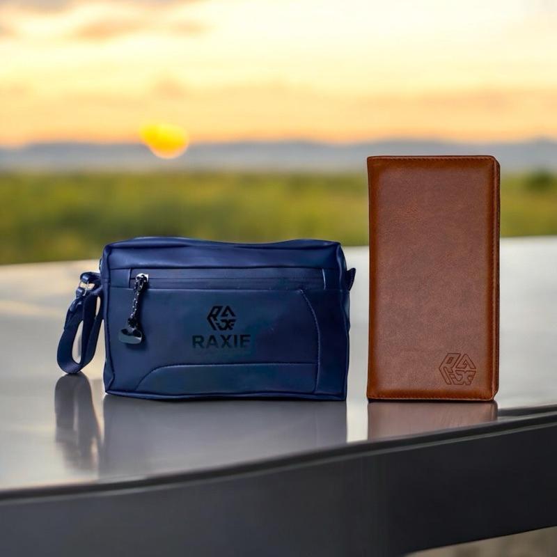 RAXIE - Paket HandBag Dan Dompet Panjang Kulit Raxie 1