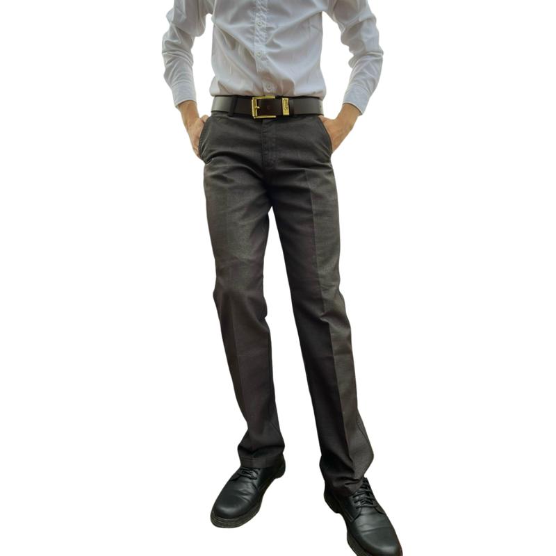 Quần dài kaki nam trung niên cao cấp 3 màu form ống suông chất liệu kaki không co giản dày dặn mền mại Menswear