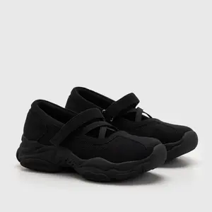 Adorable Projects - Zolisya Sneakers Balerina Black - Sepatu Wanita